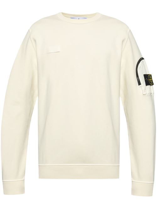 Felpa con applicazione Compass STONE ISLAND | 156100003S0123V0093